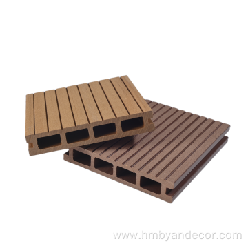 Outdoor 100% Recycle Exterior Wpc Decking Boards